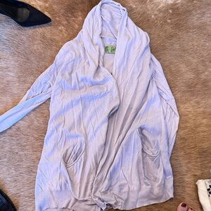 Cozy Light Gray Cardigan